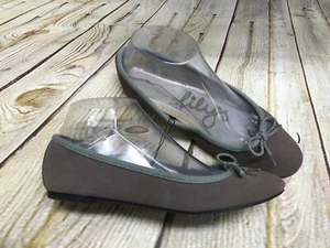 Lily's Ballerinas Damen Größe 7 EU 38 Braun Leder Flat Neu - Bild 1 von 7