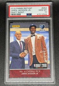 2018 Panini Instant Draft Night #DN4 Jaren Jackson Jr. PSA GEM MINT 10 - POP 1 - Bild 1 von 2