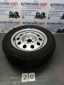 RUOTA DI SCORTA IN FERRO ALFA ROMEO 156 205 / 60R15 2000> - Foto 1 di 3
