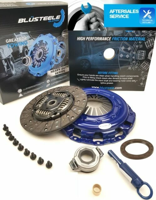 Blusteele Heavy Duty Clutch Kit for Nissan NAVARA D40 Yd25ddt 2.5l TDI Diesel