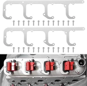 5.3L LS Square Coil Brackets Valve Cover For D581 D514A D510C 12558693 LSX Swap - Picture 1 of 8