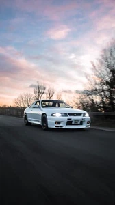 1996 NISSAN SKYLINE R33 GTR SERIES 2 WHITE MANUAL - Picture 1 of 14