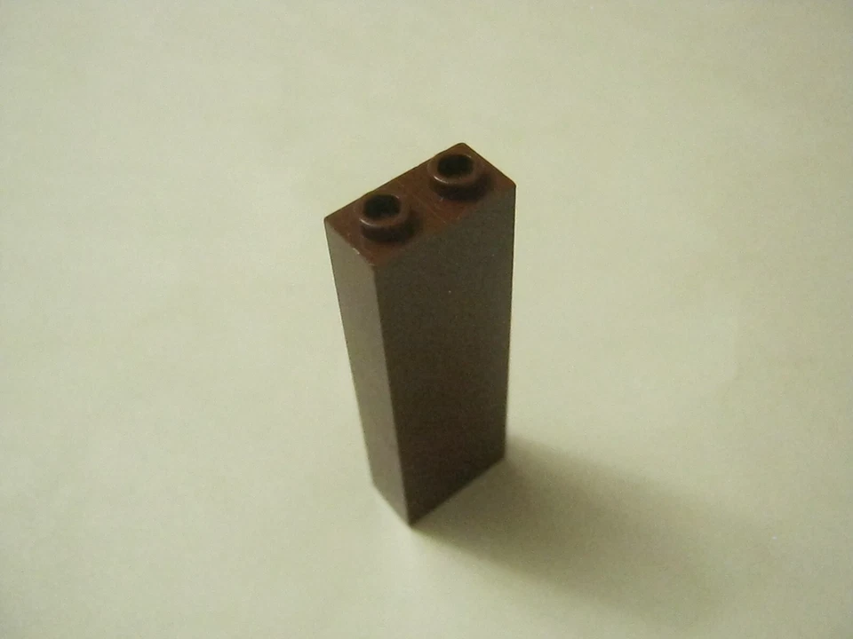 Lego (1) Reddish Brown 1x2x5 Brick, Closed Studs, Side Supports, 2454 (028-159) - Image 1 of 1
