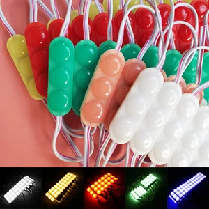 12V 2835 LED Module Light Strip Tape 3LED 1.5W IP65 Waterproof Front Window Sign - Picture 1 of 18
