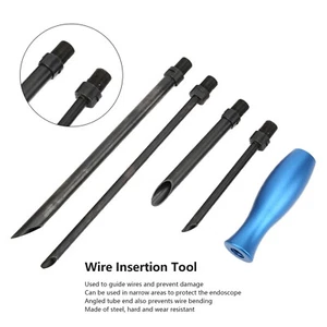 5PCS Wire Insertion Tool Set Piercing Lead Wire Threading Special Lead Tool R3V5 - Foto 1 di 10