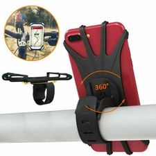 Bike Phone Holder Universal Cycling Handlebar Bicycle Mount 360 Degree Rotating