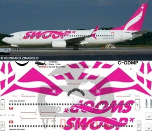 V1 Decals Boeing 737-800 Swoop for 1/144 Revell Model Airplane Kit V1D0455 - Bild 1 von 8