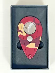 XiKAR XI2 Cigar Cutter - Red & Tan Camo XI-201CRT 201CRT -BRAND NEW - Picture 1 of 2