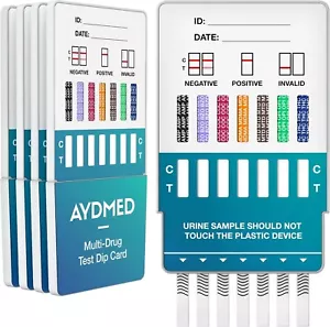 5 x Aydmed Professional 7-in-1 Rapid Drug Test Dip Cards | Urine Drug Tests Kit - Picture 1 of 5