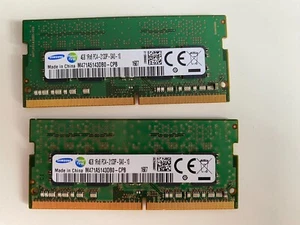 Samsung 8GB DDR4 SO-DIMM (2x4GB) PC4-2133P matching pair RAM PC Laptop memory - Picture 1 of 1