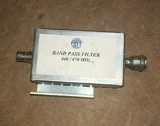 FILTRO PASSA BANDA UHF 440 MHZ  BW 10 MHZ SINTONIZZABILE