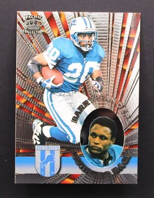 1996 Pacific Invincible Silver #I-49 Barry Sanders HOF - Image 1 of 2