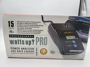 Watts Up Logs Data Pro Electricity Consumption Power Meter Analyzer Box - Picture 1 of 2