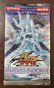 (701009) YUGIOH STARDUST OVERDRIVE 5D's 1st Edition Sealed BOOSTER PACK - Bild 1 von 4