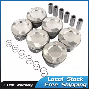 6PCS Φ84mm Pistons Rings Kit For BMW X3 X4 X5 F15 F85 X6 E71 E72 N55B30 N55B30A - Bild 1 von 9