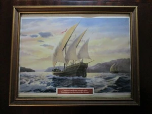 Picture of the caravel similar to that used by the Portug. discov. of the Açores - Picture 1 of 11