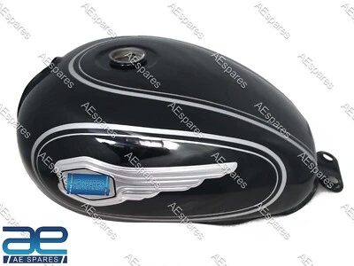 For Royal Enfield Bullet 500cc Gas Petrol Fuel Tank With Badges 866262 ECs - Image 1 of 4