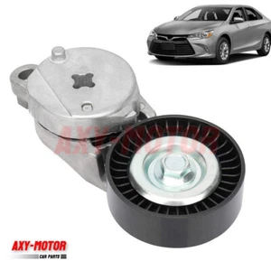 Drive Belt Tensioner Assembly with Pulley For 2012-2017 Toyota Camry 2.5L - Bild 1 von 8
