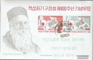 South-Korea block181 used 1963 Red Cross - Picture 1 of 1
