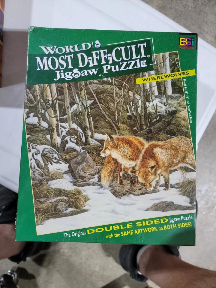 Buffalo Games Jigsaw Puzzle Worlds Most Difficult Nature Woodlands 529pcs