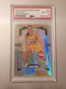 WNBA Prizm Sue Bird Hyper Prizm #53 Storm 2020 PSA 8 - Imagen 1 de 2