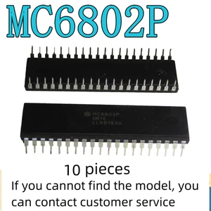 10 piece set MC6802P MC6803P MC6809P HD6802P HD6809P DIP-40 - Picture 1 of 30