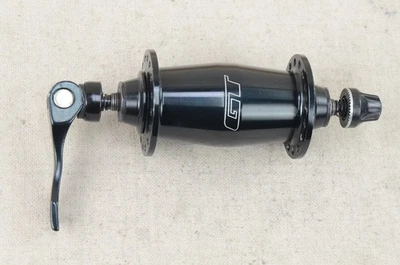 GT Front Hub Barrel Hadley Style  32H Black Mid School MTB BMX w/Quick Release - Image 1 of 4