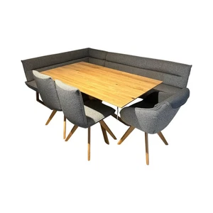 Koinor Essgruppe S1250 T5005 Platte Massivholz Wildeiche Natur Bezug Stoff 20  - Bild 1 von 6
