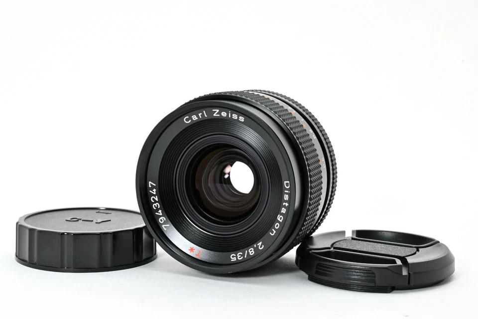 [MINT] Contax Carl Zeiss Distagon T* 35mm F/2.8 MMJ MF Lens C/Y Mount From JAPAN - Image 1 of 4