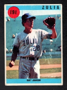 1970 Ovenca Sport Grafico Venezuelano #191 Bart Johnson Aguilas Del Zulia FR-GD - Foto 1 di 2
