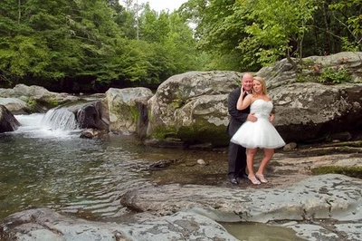 Wedding Dress- Above The Knee - Image 1 of 4