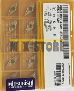 10pcs/box New Mitsubishi CNC Blade VBMT110304-MV UE6020 - Picture 1 of 1