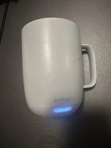 Getestet (keine Flecken) Glutbecher Temperaturkontrolle Smart Mug Kaffee 14 Unzen weiß K1 - Bild 1 von 7