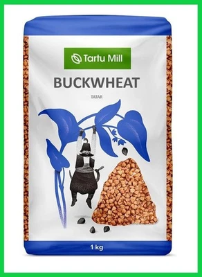 ALTA CALIDAD TRIGO SARRACENO NATURAL KASHA GROATS TOSTADOS MOLINO TARTU 1kg 2kg 4kg 10kg Foto 1 de 4