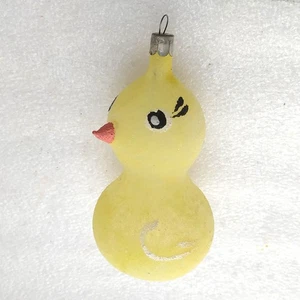 Rare Vintage Christmas Ornament Glass Antique Xmas Tree USSR Decoration Chicken - Picture 1 of 6