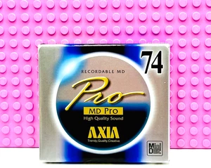 MD        AXIA MD PRO  74  BLANK MINI DISC  (1) (SEALED) - Picture 1 of 3