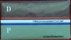 Uncirculated 1984 U.S. Mint Set P & D Mint - Picture 1 of 1