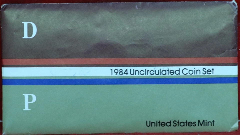 Uncirculated 1984 U.S. Mint Set P & D Mint - Image 1 of 1