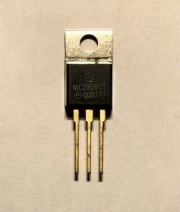 REGULADOR DE VOLTAJE POSITIVO 6 VOLTIOS CANTIDAD 10 MOTOROLA Gold MC7806CT TO220 - Imagen 1 de 1