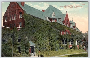 1912 LATHROP HALL UNIVERSITY of MISSOURI COLUMBIA MO ANTIQUE POSTCARD - Picture 1 of 2