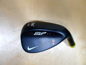 Nike SV Tour Black Lob Wedge LW 56°/14 Mens RIGHT-Handed CLUB HEAD ONLY - Picture 1 of 5