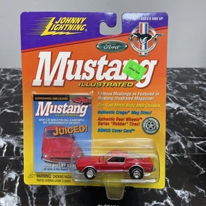 Johnny Lightning Ford Mustang Shelby GT-350 68 auto illustrata con foto cover - Foto 1 di 4