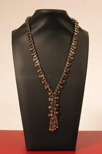 FABULOUS DESIGNER SIGNED SWAROVSKI CRYSTAL RUNWAY MODEL STATEMENT NECKLACE ! - Picture 1 of 1