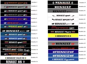 Bandeau pare-soleil RENAULT sport elf rs - Photo 1/32