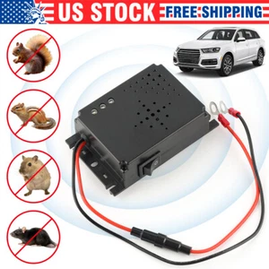 For Car Ultrasonic Mouse Repeller Vehicle Rat Rodent Pest Animal Deterrent 12V - Picture 1 of 7