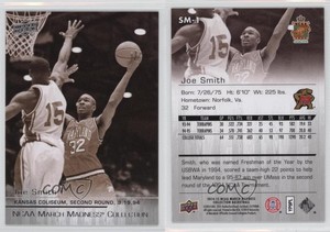2014-15 Upper Deck NCAA March Madness Collection Sepia Joe Smith #SM-1