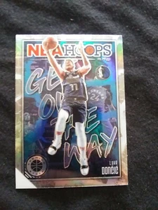 2019-20 NBA Hoops Premium Stock Luka Doncic Get Out The Way Silver Holo Prizm SP - Picture 1 of 4