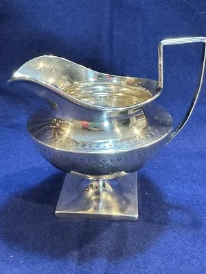 Preciosa crema antigua con patas de plata esterlina 925 J. E. Caldwell & Co como nueva #177 Foto 1 de 4