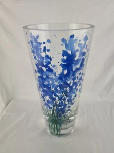 Sehr Dekorative Goebel Artis Orbis Glas Vase - Oskar Koller - 30cm - Bild 1 von 4