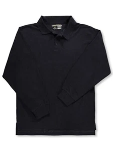 Universal Adults' Unisex L/S Pique Polo - Picture 1 of 12